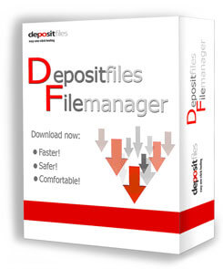 DepositFiles Filemanager программа для закачки файлов с DepositFiles