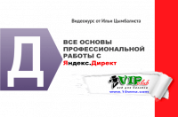 Все основы профессиональной работы с Яндекс.Директ (видеокурс для VIP) Все основы профессиональной работы с Яндекс.Директ (видеокурс для VIP)