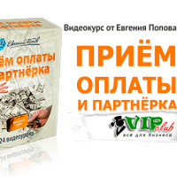 Приём оплаты и партнерка (видеокурс для VIP) Приём оплаты и партнерка (видеокурс для VIP)
