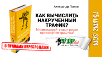 Как вычислить накрученный трафик (книга с правами перепродажи) Как вычислить накрученный трафик (книга с правами перепродажи)