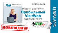 Прибыльный VisitWeb (видеокурс для VIP) Прибыльный VisitWeb (видеокурс для VIP)